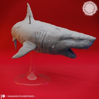 harika wight Köpekbalığı ölümsüz masaüstü minyatür yasashii Kyojin stüdyo oyuncaklar oyunlar karakterler yaratıklar fantezi Evren yazı tahtası 40k yaratık oyun canavar Su zombi dnd aos ttrpg 3d print model - Mito3D