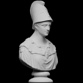 busto atenea cesarini escanear mundo Europa Italia Roma romano mármol 3dprintable fotogrametría 3d print model - Mito3D