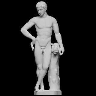 estátua meleager Varredura mundo Europa Itália Roma grego 3dprintable mito fotogrametria coleção torlonia peru 3d print model - Mito3D