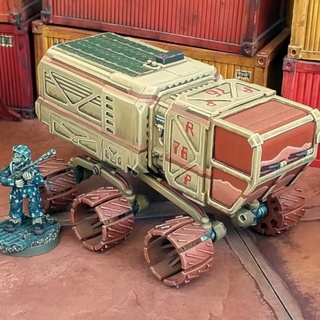 prospector rover - 28mm tabletop terrain Toys & Games Tabletop Characters Creatures Sci-Fi Universe Vehicles Machines Board Store fdm truck vehicle wargaming scifi warhammer40k 32mm 3d print model - Mito3D