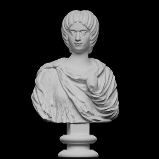 woman bust aquilia severa giulia mesa scan world Scan the World Europe Italy Rome portrait roman marble 3dprintable photogrammetry torloniacollection imperialage 3d print model - Mito3D