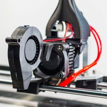 fan mount rigidbot bauen 3d Drucker 3d print model - Mito3D