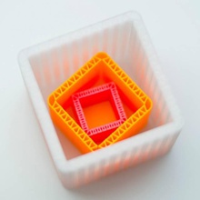 personnalisable boîte carton ondulé jardin 3d print model - Mito3D