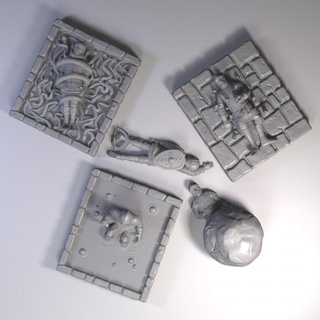 trappole vittime raccolto guerra minuscolo mobilia giocattoli Giochi tavolo personaggi creature fantasia universo tavola 3D stampabile terreno draghi dungeon miniature gioco ruolo d esploratore 3d print model - Mito3D