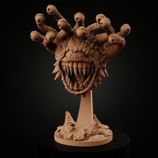 beholder miniforge Toys & Games Tabletop Characters Creatures Fantasy Universe Board boss dragons dungeons monster dnd 3d print model - Mito3D