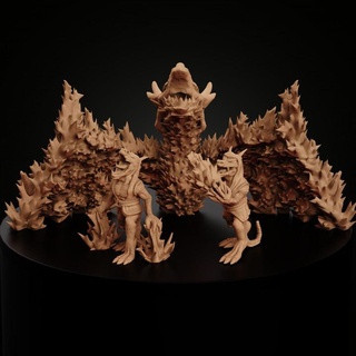 Kobold sorciers miniforge jouets Jeux table personnages créatures fantaisie univers planche dragons donjons reptile magie mage monstres dnd 3d print model - Mito3D
