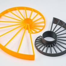 bridging test customizable toys & games 3d print model - Mito3D