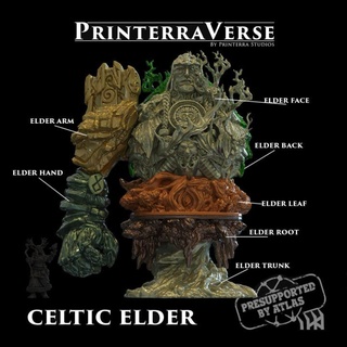 002 celtic elder printerra studios  Toys & Games Tabletop Tabletop Characters & Creatures Fantasy Universe Tabletop Tabletop Characters & Creatures Board Games Tabletop flower ancient animal beast big culture england fantasy forest giant god golem leaf legend monster nature plant stone tower tree wargaming magic british religion celtic guardian witch irish mage europe life dungeonsanddragons tabletop diorama grass minis elder rune root jungle myth dnd treehouse trunk druid pagan construct tabletoprpg gargantuan printerra printerraverse foddess  3d print model - Mito3D