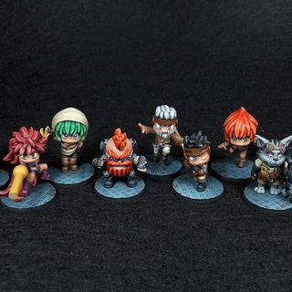space chibis celia fermoselle  Toys & Games Tabletop Tabletop Characters & Creatures Sci-Fi Universe Tabletop Tabletop Characters & Creatures Board Games Tabletop Store characters miniatures sci-fi boardgames chibis  3d print model - Mito3D