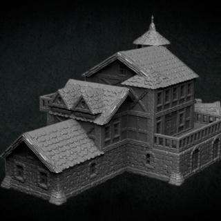 noble house christopher adam Toys & Games Tabletop Characters Creatures Fantasy Universe Board Store 3D Printable Terrain medieval townbuilder print-ready-buildings 3d print model - Mito3D