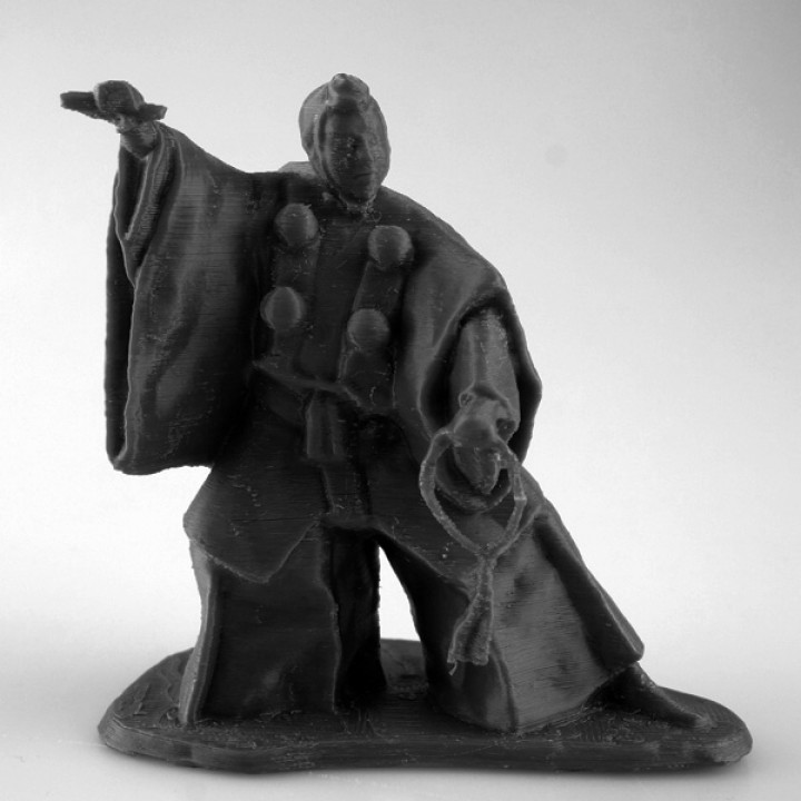 eterna monaco tokyo scansione statua theeternalmonk 3D print model - Mito3D
