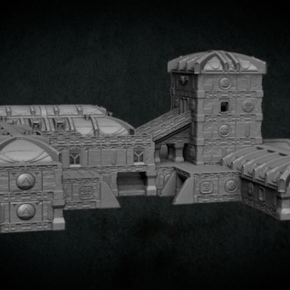 dwarven fortress christopher adam Toys & Games Tabletop Characters Creatures Fantasy Universe Board Store 3D Printable Terrain townbuilder print-ready-buildings 3d print model - Mito3D