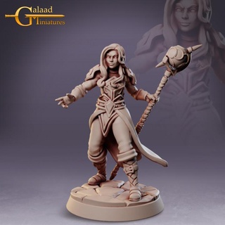 magical order release - mage 02 galaad miniatures Toys & Games Tabletop Characters Creatures Fantasy Universe Board Store dragon roleplay wizard magic tabletop dungeon patreon 3d print model - Mito3D