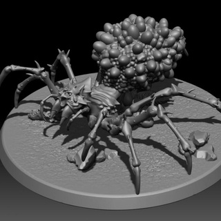 ragno aracne post mortemnihiliest giocattoli Giochi tavolo personaggi creature fantasia universo tavola 3d print model - Mito3D