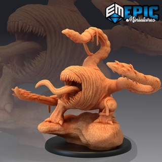 otyugh rock tentacle beast jungle & swamp encounter epic-miniatures Toys Games Tabletop Characters Creatures Fantasy Universe Board Store fantasy medieval monster rpg warhammer sla enemy tabletop dungeon dnd pathfinder npc pre-supported supported pre 3d print model - Mito3D