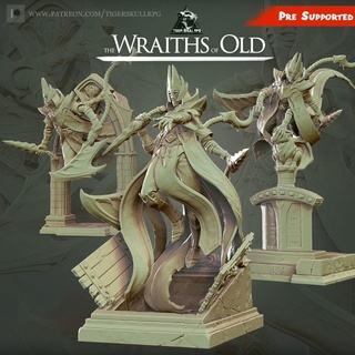 wraiths old bundle alex kolakowski Toys & Games Tabletop Characters Creatures Fantasy Universe Board Store ghost undead grave graveyard tombstone cellar archway cemetary gargyole 3d print model - Mito3D