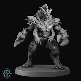 glabrezu realm paths Toys & Games Tabletop Characters Creatures Fantasy Universe Board demon dungeonsanddragons dnd 3d print model - Mito3D