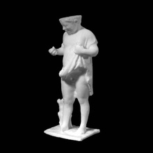 chico pommegranate scan griego romano escultura estatua 3d print model - Mito3D