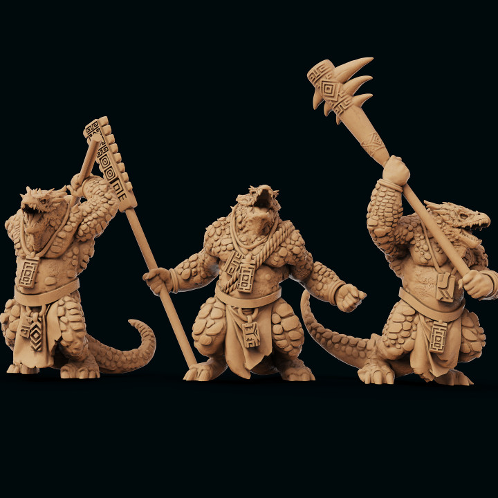 kertenkele kaba Yazdır minis oyuncaklar oyunlar masaüstü karakterler yaratıklar fantezi Evren yazı tahtası mağaza Dinozor sürüngenler Saurian yüksek melek amfibiler 3D print model - Mito3D