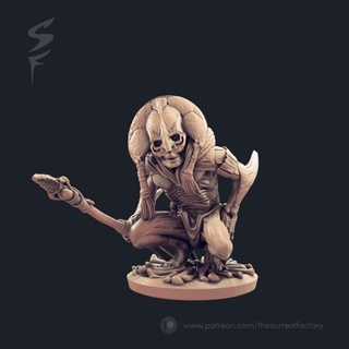 witchdoctor thesurrealfactory Toys & Games Tabletop Characters Creatures Fantasy Universe Board Store tribal magic shaman voodoo 3d print model - Mito3D