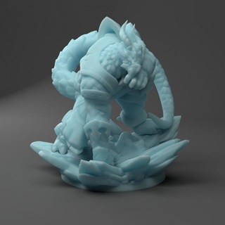Krieg disjuntor gêmeo deusa miniaturas brinquedos jogos tampo mesa personagens criaturas fantasia universo borda loja Dragão lutador monstro draconato homem dragão nascido 3d print model - Mito3D