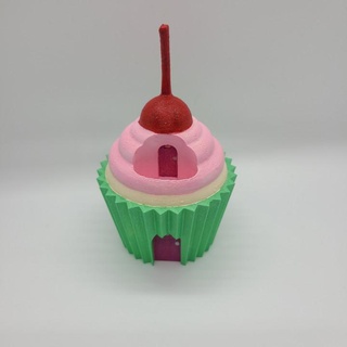 cupcake house andrew goldberg Home & Garden Homeware Ornaments decoration decorations food garden home outdoors outside outdoor dessert 3d print model - Mito3D