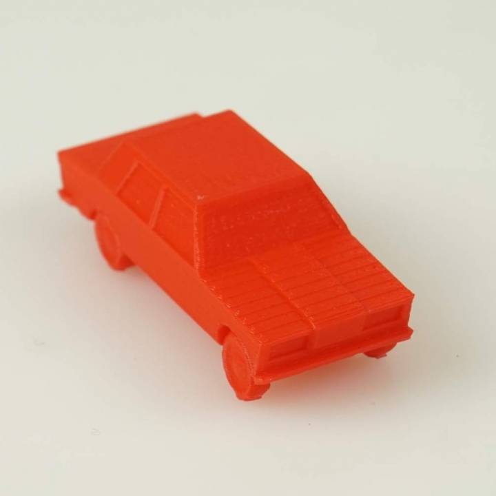 einfache box Auto Spielzeug Spiele einfach boxcar 3D print model - Mito3D