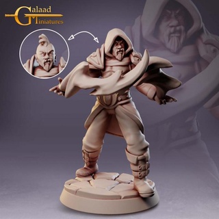 magical order release - mage 05 galaad miniatures Toys & Games Tabletop Characters Creatures Fantasy Universe Board Store dragon roleplay wizard magic tabletop dungeon patreon 3d print model - Mito3D