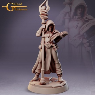 magical order release - mage 06 galaad miniatures Toys & Games Tabletop Characters Creatures Fantasy Universe Board Store dragon roleplay wizard magic tabletop dungeon patreon 3d print model - Mito3D