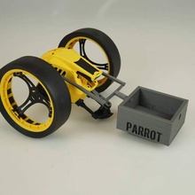 slitta jumping sumo gadgets elettronica parrot saltando minidrone 3d print model - Mito3D