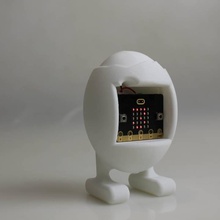 micro bits sablier gadgets l'électronique cuisson l'éducation l'oeuf enfants cuisine microbit 3d print model - Mito3D