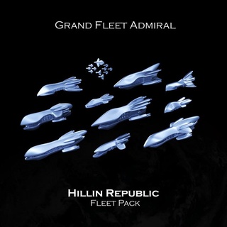 sci-fi ships fleet pack - hilin republic - presupported grand fleet admiral tabletop  Toys & Games Tabletop Tabletop Characters & Creatures Sci-Fi Universe Tabletop Tabletop Vehicles & Machines Board Games Tabletop alien battle game ship spaceship scifi tabletop vehicles ships fleet  3d print model - Mito3D