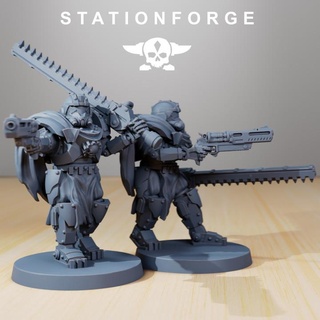 scavenger frontliner halo station forge Toys & Games Tabletop Characters Creatures Sci-Fi Universe Board fantasy royal mech bits 3d print model - Mito3D