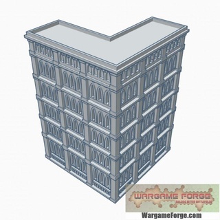 gothic building 40 g040 wargame forge  Toys & Games Tabletop Tabletop Characters & Creatures Sci-Fi Universe Tabletop 3D Printable Terrain Board Games Tabletop Store 40k epic terrain 6mm battletech adeptus titanicus  3d print model - Mito3D