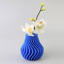 burgulu vazo bahçe 3d print model - Mito3D