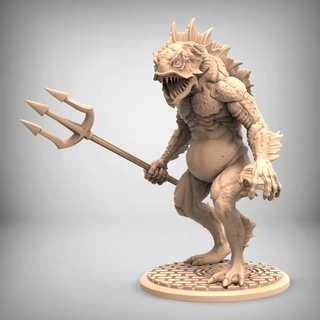 innsmouth investigators - elite deep one adaevy creations Toys & Games Tabletop Characters Creatures Fantasy Universe Board Store wargames cthulu tabletop lovecraft hydra deepone dagon 3d print model - Mito3D