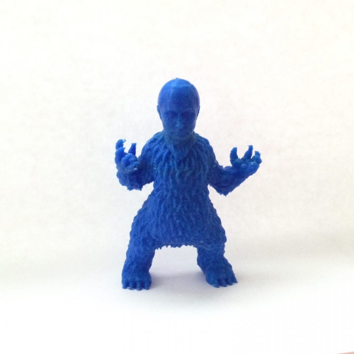 Putin Urso bobo corte 3D print model - Mito3D