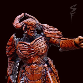 hell lord thesurrealfactory Toys & Games Tabletop Characters Creatures Fantasy Universe Board demon devil evil infernal hellish 3d print model - Mito3D