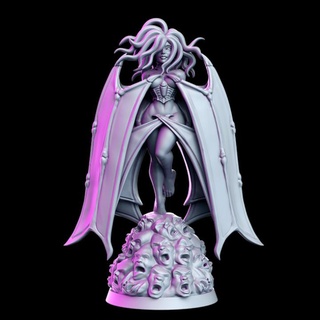 salanithe main Dieu 32mm dnd rn estudio jouets Jeux table personnages créatures fantaisie univers planche boutique rpg sukubus 3d print model - Mito3D