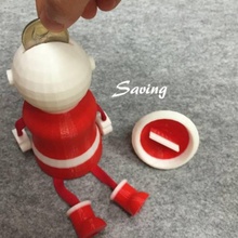 person bank - santa toys & games money 3d print model - Mito3D