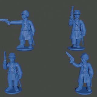10 15mm albay Joshua Chamberlain acw beleş Henry Turner oyuncaklar oyunlar masaüstü Aksesuarlar karakterler yaratıklar yazı tahtası Bedava savaş Amerikan Birlik komut 10mm sivil subay Gettysburg 3d print model - Mito3D