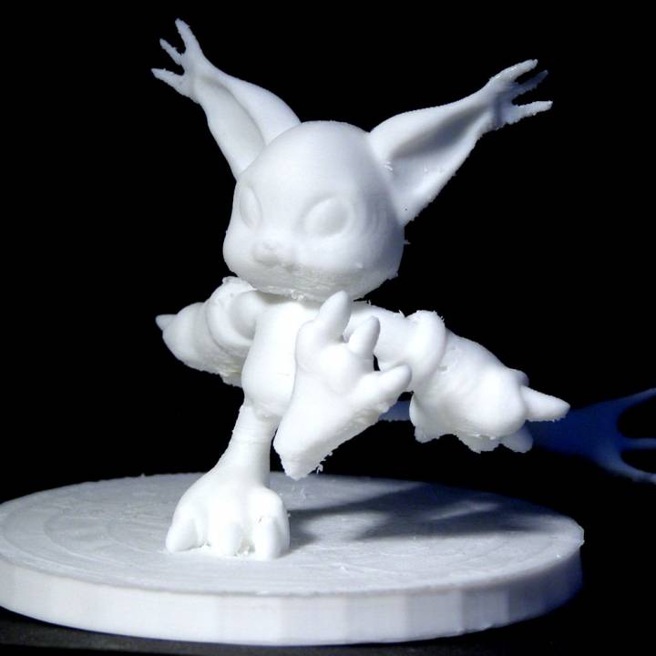 mikemon action figure statue fan art japanese series digimon digitalmonsters animate 3D print model - Mito3D