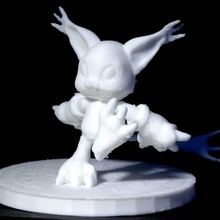 mikemon figura acción estatua fan art japonés serie digimon digitalmonsters animar 3d print model - Mito3D