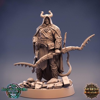 horst panthertail-the sidewinders loop daybreak miniatures Toys & Games Tabletop Characters Creatures Fantasy Universe Board Store archer dragons dungeons bow tabletop wargame tiefling 32mm 75mm 3d print model - Mito3D