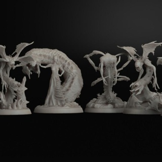 hive court september release realsteone miniatures Toys & Games Tabletop Characters Creatures Fantasy Universe Board Store bundle monthly 3d print model - Mito3D