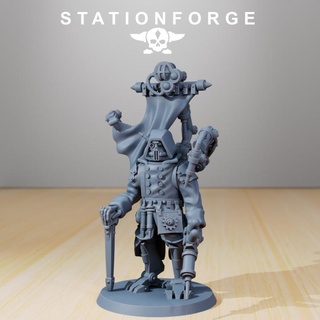 scavenger repair doc station forge Toys & Games Tabletop Characters Creatures Sci-Fi Universe Board fantasy tech steampunk priest scifi mech doctor cyborg chaos medic 3d print model - Mito3D