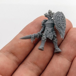 dendroid free 3d print model popovichev sergei Toys & Games Tabletop Characters Creatures Fantasy Universe Vehicles Machines Board shield sword toy tree warrior miniature boardgame dnd 35mm redmutant 3d print model - Mito3D