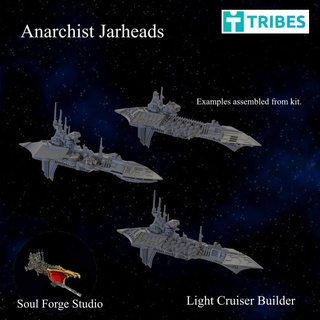 anarchist jarhead light cruisers soul forge studio Toys & Games Tabletop Characters Creatures Sci-Fi Universe Vehicles Machines Board Store anrachistjarhead 3d print model - Mito3D