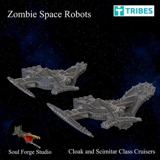zsr cloak scimitar cruisers soul forge studio Toys & Games Tabletop Characters Creatures Sci-Fi Universe Vehicles Machines Board Store zombiespacerobots 3d print model - Mito3D
