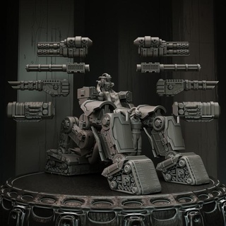yetki cilt 1 Juggernaut motor Bluart oyuncaklar oyunlar masaüstü karakterler yaratıklar Sci Fi Evren yazı tahtası mağaza 40k karanlık rpg savaş oyunları Warhammer kâbus biyomekanik Grimdark mekanikum admech distopya 3d print model - Mito3D